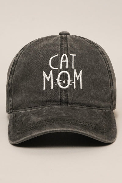 Cat Mom Baseball Cap
