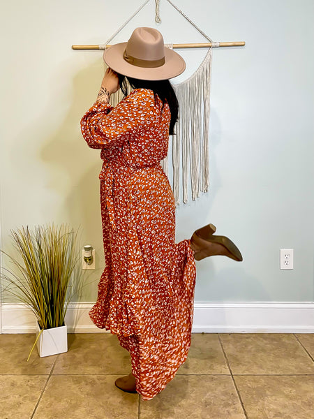 Abigail Floral Maxi Dress