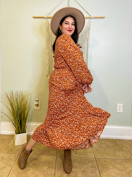 Abigail Floral Maxi Dress