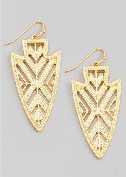 Arrowhead Earring
