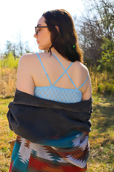 Alexis Bralette in Baby Blue