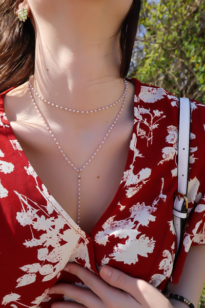 Striking Pearl Layered Necklace