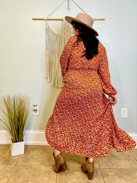 Abigail Floral Maxi Dress
