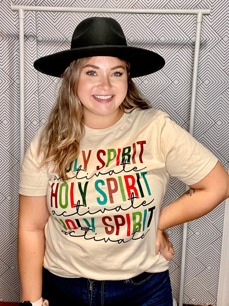 Holy Spirit Activate Graphic Tee