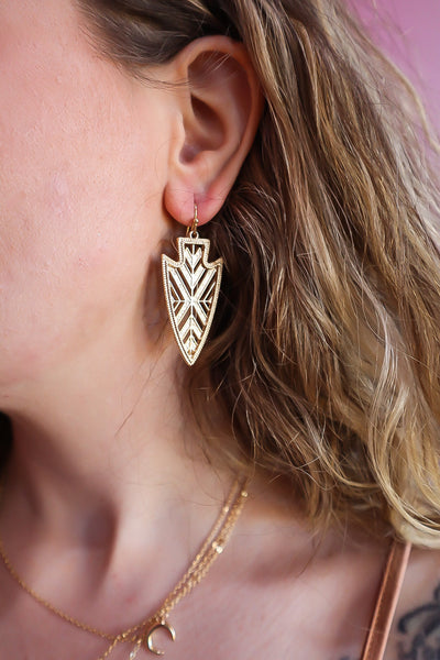 Arrowhead Earring