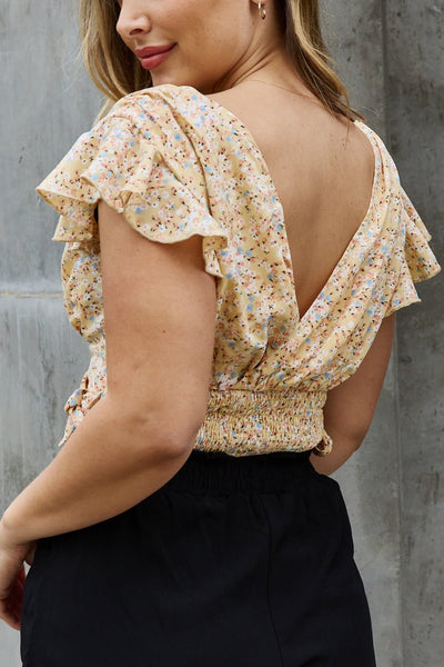 Your Hidden Gem Floral Blouse