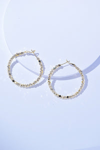 Thunder Hoop Earrings