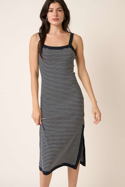 Mall Rat Striped Midi Cami Dress