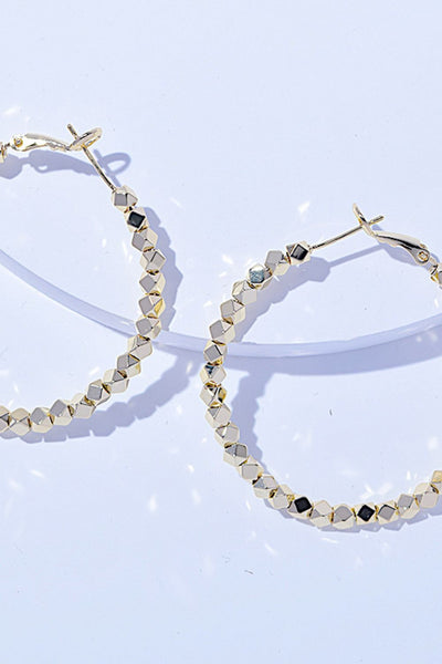 Thunder Hoop Earrings