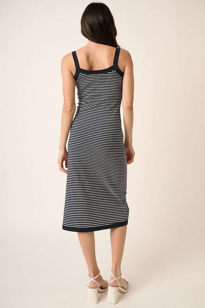 Mall Rat Striped Midi Cami Dress