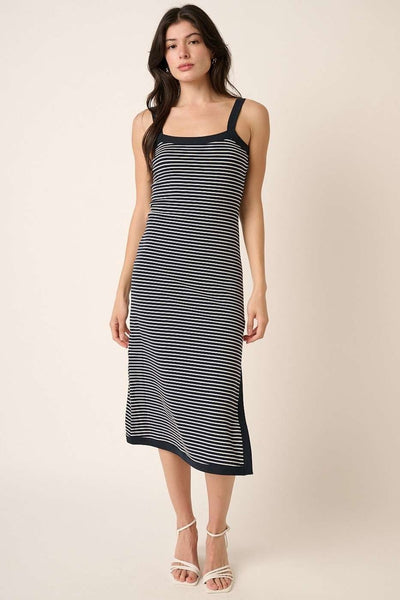 Mall Rat Striped Midi Cami Dress