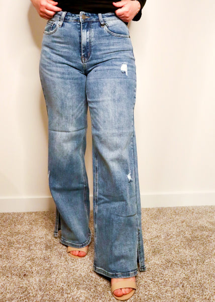 Spring Fling Wide Leg Jean