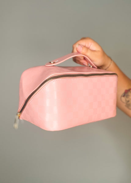 Pack It Up Toiletries Bag in Pink