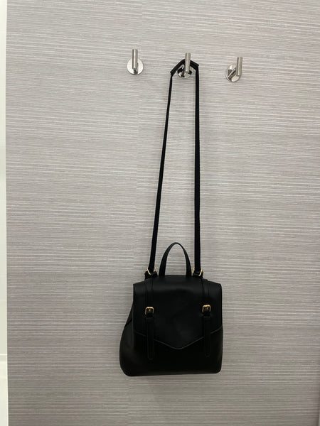 The Linda Backpack in Black