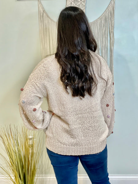 Katherine Pom-Pom Sweater