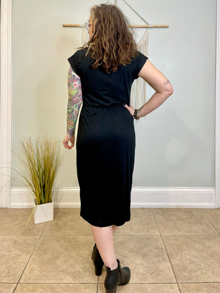 The Sherri Knot Dress in Black