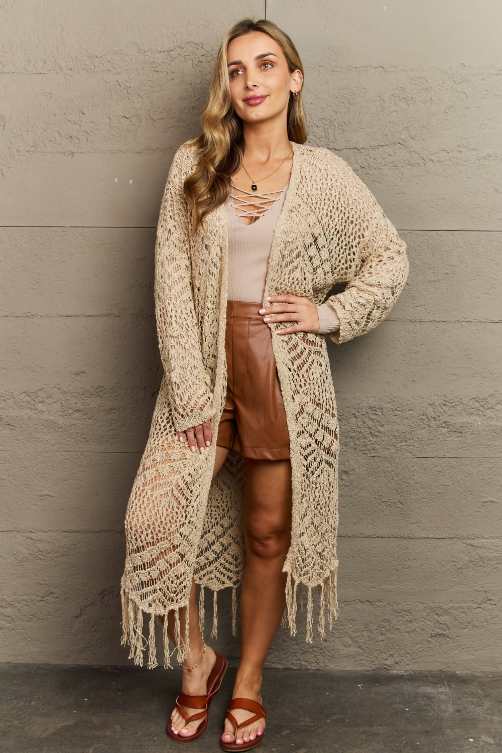 Maybe it’s Knit Fringe Cardigan