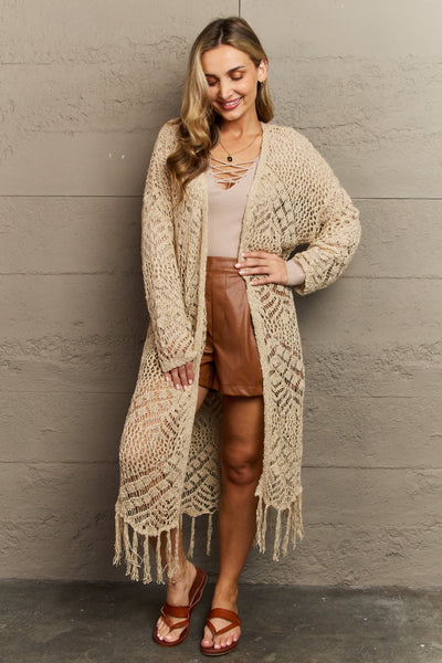 Maybe it’s Knit Fringe Cardigan