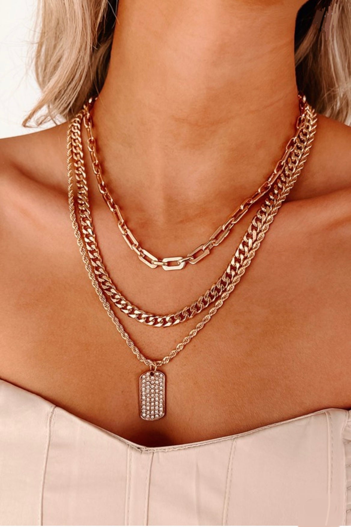 Trio Necklace