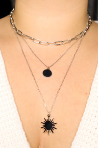 Sunny Side Up Layered Necklace