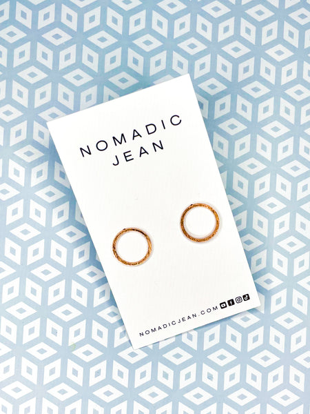 Motion Earring in Rose Gold