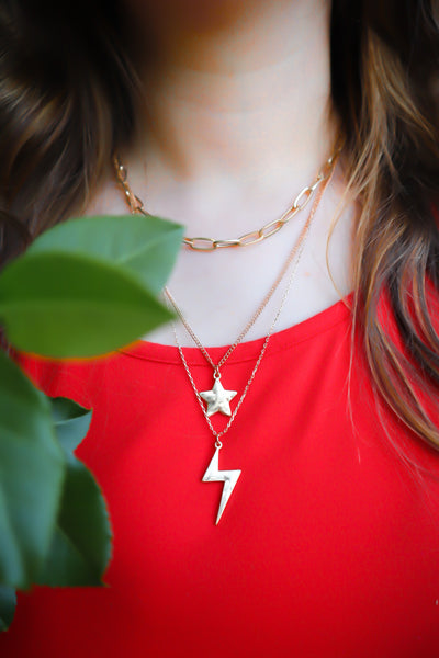 It's Electrifying Layered Necklace