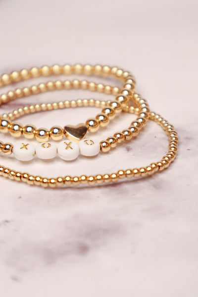 XOXO Bracelet Stack