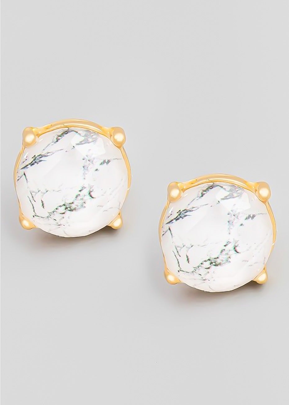 Marble Earring