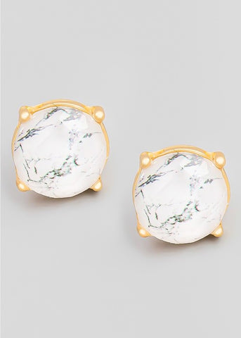 Marble Earring