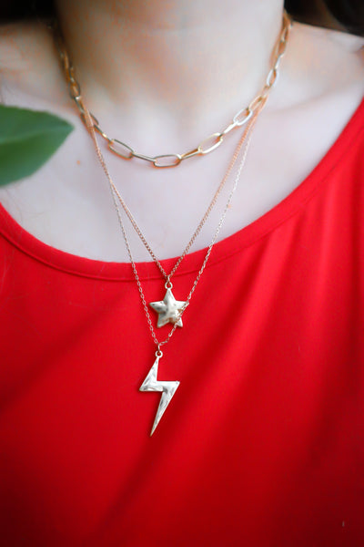 It's Electrifying Layered Necklace