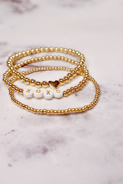 XOXO Bracelet Stack