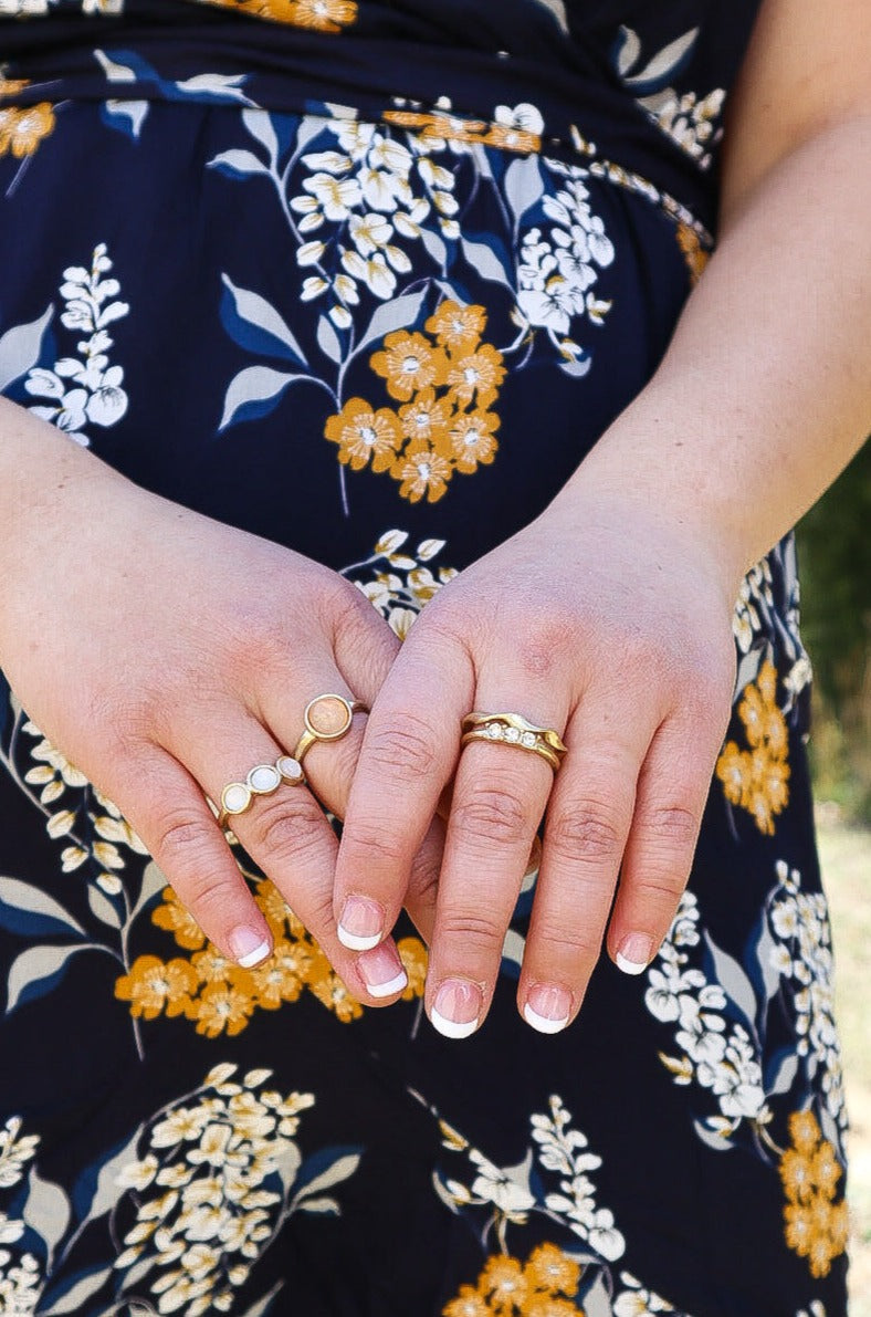 Moon Child Ring Set